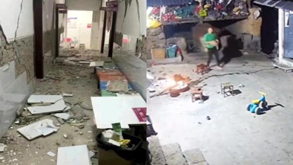 大陆多地接连发生地震,云南保山2次连发最大5.2级。(图片来源:视频截图)