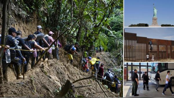 冒着生命危险走线的中国人却越来越多(图片来源:公用领域)