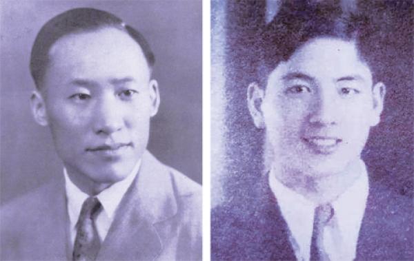 左图:叶企孙十三岁考上清华,二十三岁便享誉学界,堪称是万中无一的顶级天才。;右图:1939年4月,叶企孙的得意门生熊大缜被康生秘密杀害,由于当时子弹奇缺,熊大缜被用石头砸死。