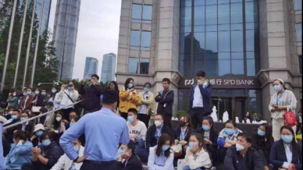 上海罢工(图片来源:网络图片)