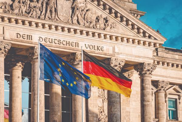 位于柏林的德国国会大厦(123RF)