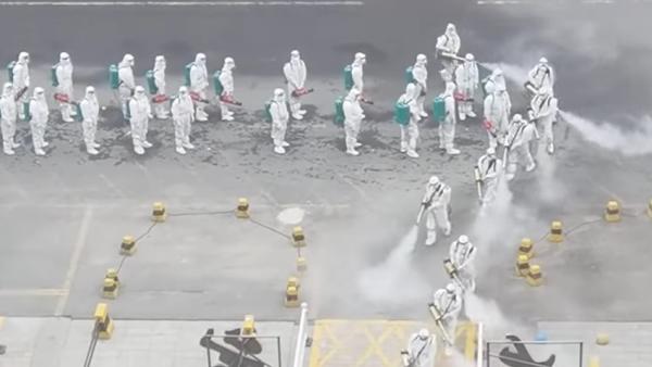 大白们重出江湖落实 “ 六个到位 ”(示意图/图片来源: 视频截图 )