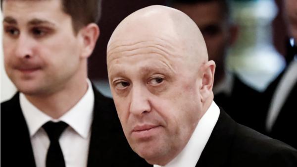 普里戈津(Yevgeny Prigozhin)(SERGEI ILNITSKY/POOL/AFP via Getty Images)
