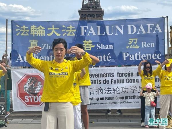 当日活动现场（摄影：金美善/看中国）