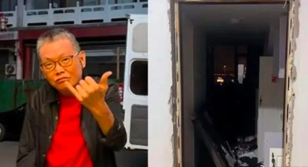 近日周星驰御用配音员石班瑜工作室遭强拆、头发被耗的视频引起外界关注。(图片来源:微博截图)