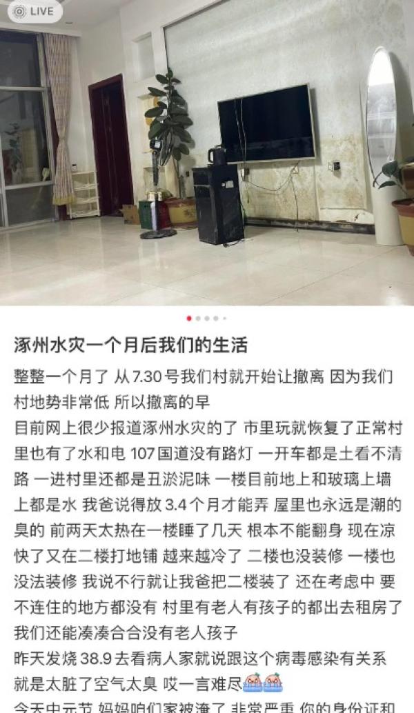 网文称村里太脏了,空气太臭。(图片来源:网路截图)