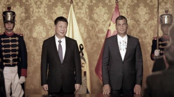 国际纪录片导演马克维瑟(Marc Wiese)耗时4年拍摄纪录片“被偷走的国家”,揭露厄瓜多尔因中国“一带一路”计划,签署下许多不平等条约。图为纪录片“被偷走的国家”剧照。(图片来源:翻拍)