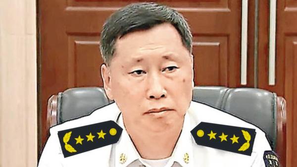 主战派(鹰派)?胡中明晋升上将(图片来源:今涛拍暗合成)