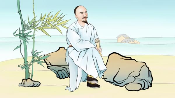 一桩善举挽救了两条人命。(绘图:Winnie Wang/看中国)