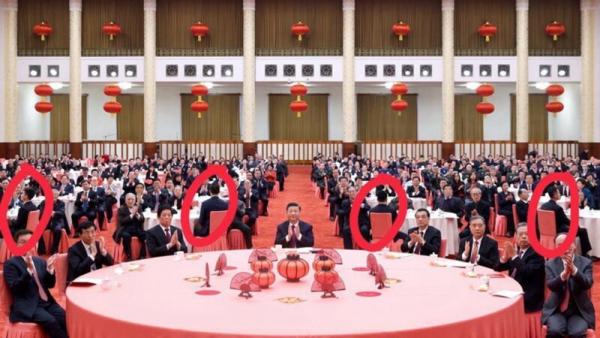 团拜会 习近平( 图片来源:视频截图)