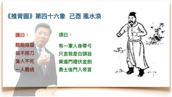 推背图的这一个预言是真的?还有成真的可能性吗?(图片来源:网络截图)