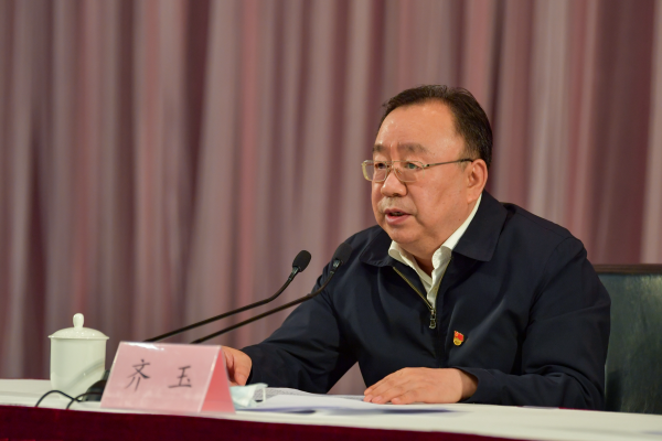 外交部党委书记齐玉 (图片来源:网络截图)