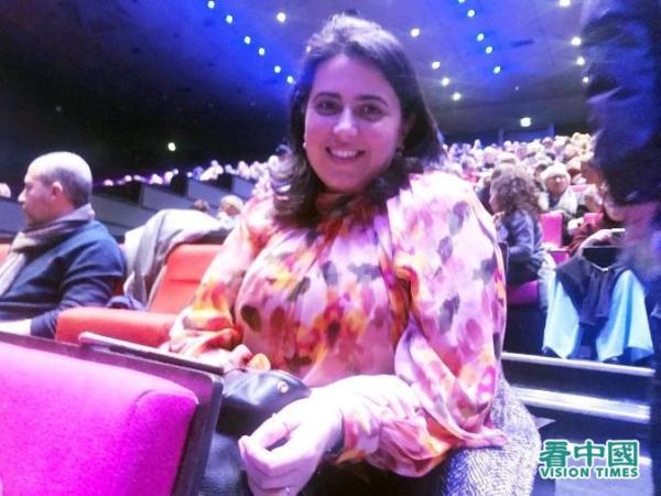 Fernandes女士  （摄影：看中国法国记者站）