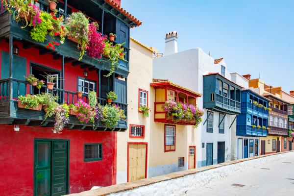 西班牙加那利群岛的典型住房(123RF)