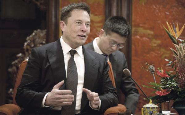 马斯克(MARK SCHIEFELBEIN/AFP via Getty Images)