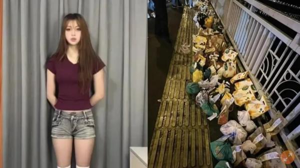 “胖猫”事件是近期中国热门新闻,图为微博四川重庆胖猫轻生的女友谭竹现身。(图片来源:微博截图)