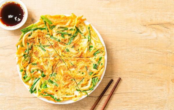 蔬菜煎饼简单营养。