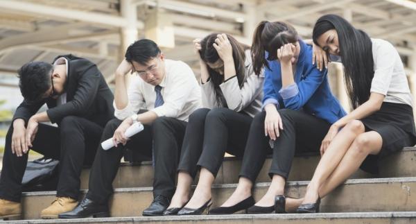 中国失业潮汹涌。 (图片来源:翻拍)