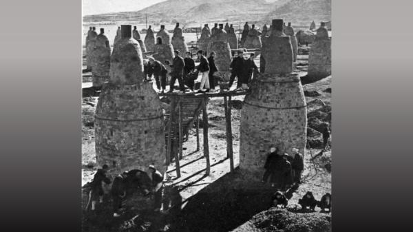 1958年10月中旬拍攝的土高爐。(图片来源: 公有领域)