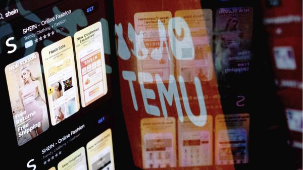 欧盟锁定中国电商Temu和Shein等低价包裹,拟征进口关税。(Getty Images)