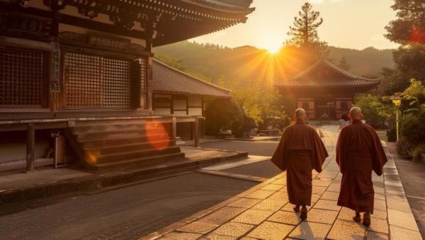 中国一处寺庙。传上海财政紧张向多寺庙借款100亿。(图片来源:翻拍)