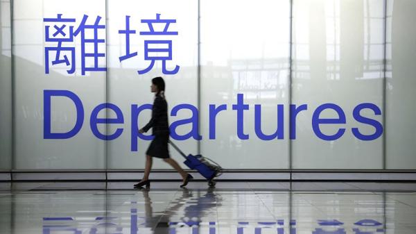 机场离境示意图(Getty Images)