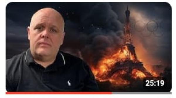 美国基督教牧师比格斯(Brandon Biggs),早在今年3月就预测川普遭枪击的过程,该影片在社群平台上疯传。他在YouTube频道“Last Days”最新的预言警告法国奥运。(图片来源:视频截图)