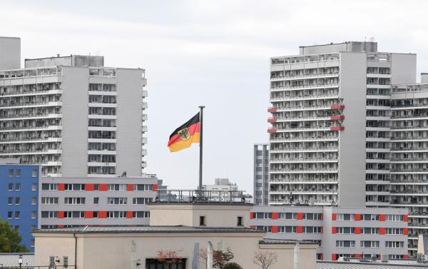 德国柏林住宅楼(CHRISTOF STACHE/AFP via Getty Images)