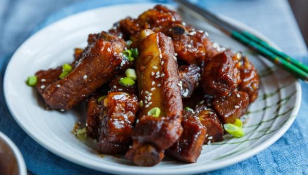 美味而不油腻的糖醋排骨。(以上图片来源:翻拍)