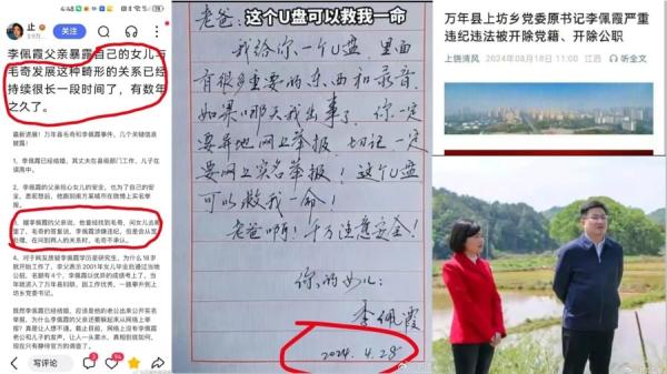 李佩霞手中的U盘,到底起作用没有,她想要挟毛奇保住她,李佩霞懂得体制内的规则,但是不是弄巧成拙。(图片来源:网络截图)