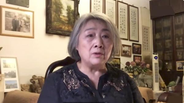 中国著名独立记者高瑜 (图片来源:视频截图)