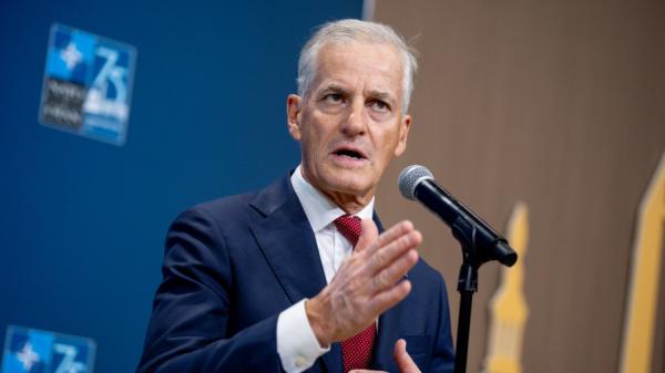 挪威首相约纳斯 • 加尔 • 史托尔(Jonas Gahr Støre) (图片来源:Andrew Harnik/Getty Images)