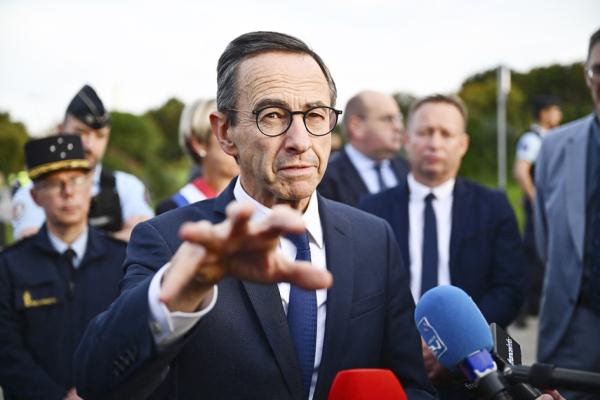 法国新任内政部长勒塔约(SEBASTIEN SALOM-GOMIS/AFP via Getty Images)