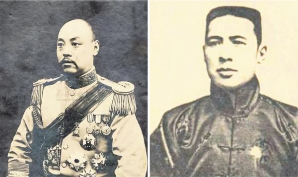 左图:靳云鹏曾两次出任民国总理; 右图:潘馥,民国时期北洋军阀政府最后一任国务总理。