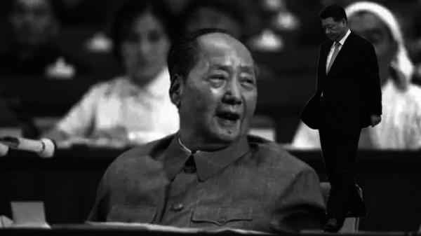 习近平能做小毛泽东吗?毛是一个很特殊的人。(图片来源:合成图 今涛拍暗自制图片)