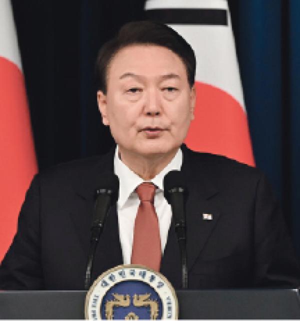 韩国总统尹锡悦(Jung Yeon-Je- Pool/Getty Images)