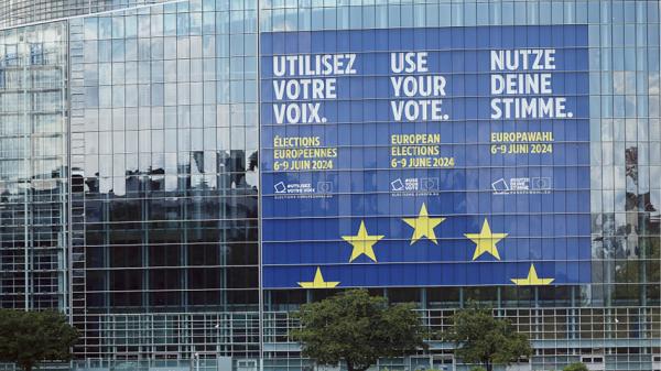 位于法国斯特拉斯堡的欧洲议会大厦(Johannes Simon/Getty Images)