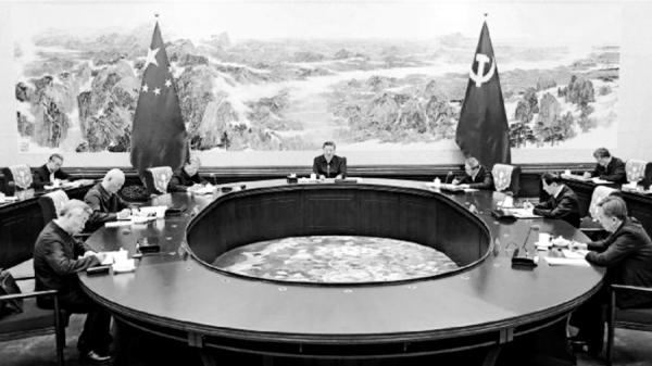 习近平的政治局独裁体制的形制不变,专题民主生活会实际内容与报导是两回事(图片来源:网络截图)