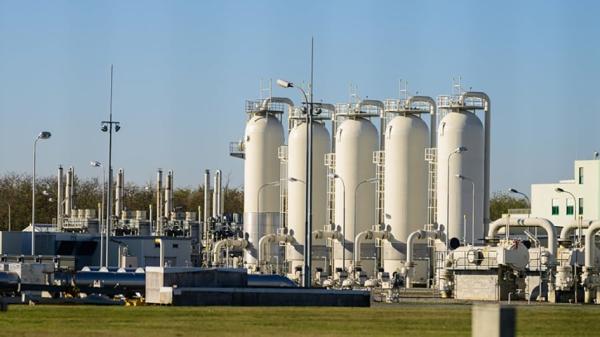 随着俄罗斯和乌克兰之间关于俄罗斯天然气穿越乌克兰过境的协议到期,该俄罗斯天然气供应管道在2025年1月1日停止。(Christian Bruna/Getty Images)