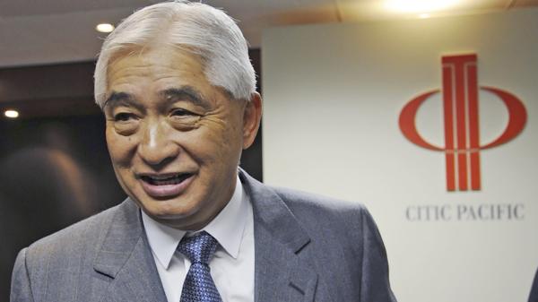 荣智健(MIKE CLARKE/AFP via Getty Images)