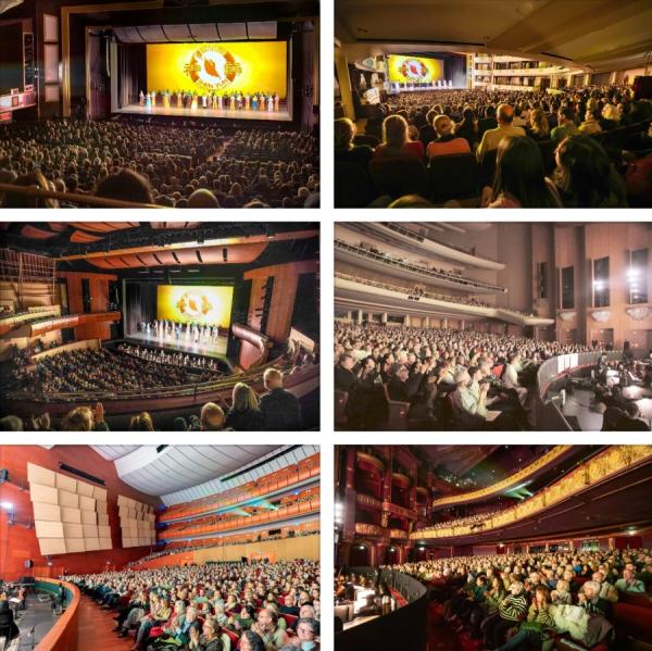 2025年1月，神韵艺术团在美国、欧洲等多个国家举行了演出，场场爆满。（看中国合成图 图片来源：Epochtimes）