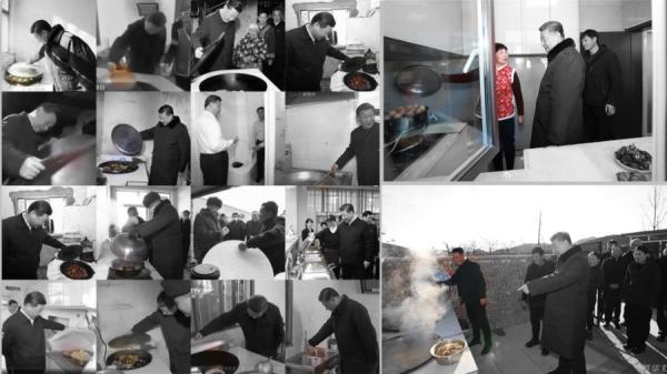 习近平完成了揭锅盖的任务,在葫芦岛考察指引揭锅盖的方向(图片来源:网络截图)