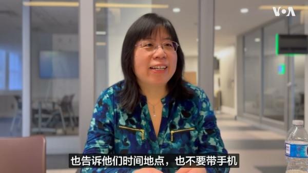 《武汉封城》秘密受访人杨敏。(纪录片截图)