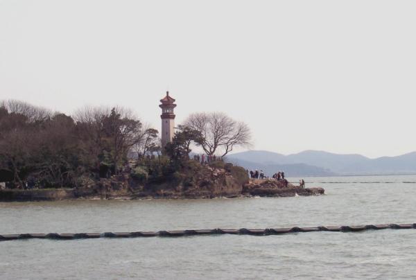 位于江苏省南部和浙江省北部交界的太湖。(图片来源:翻拍)