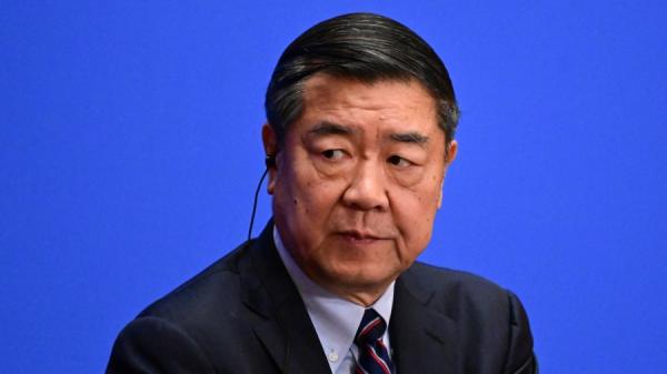 2023年7月29日,中国国务院副总理何立峰在北京钓鱼台国宾馆出席第九次中法经济财金高层对话。