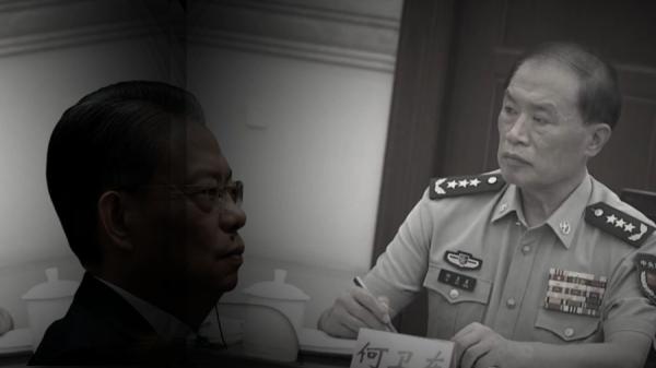 赵乐际与何卫东唱的哪出戏?(图片来源:网络截图)