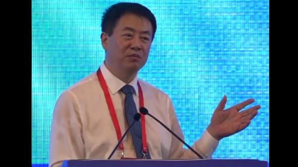 2020年9月24日,杨晓明在第十三届中国生物产业大会上。(图片来源:维基百科/CC BY-SA 3.0)