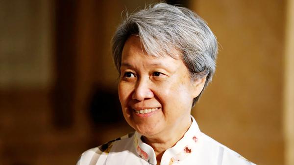 新加坡前总理李显龙夫人何晶（AXEL SCHMIDT/AFP via Getty Images） 