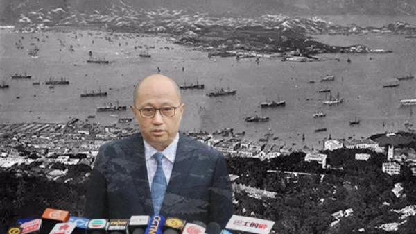 习近平马仔，香港看门人郑雁雄。（图片来源：网络截图）