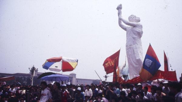 六四事件是中共解体的开关之一。（图片来源：网络截图）
